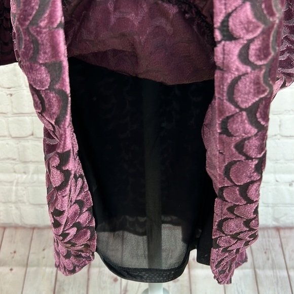 MICHAEL Michael Kors Burnout Velvet Flounce Dress Size XXS - Picture 11 of 16